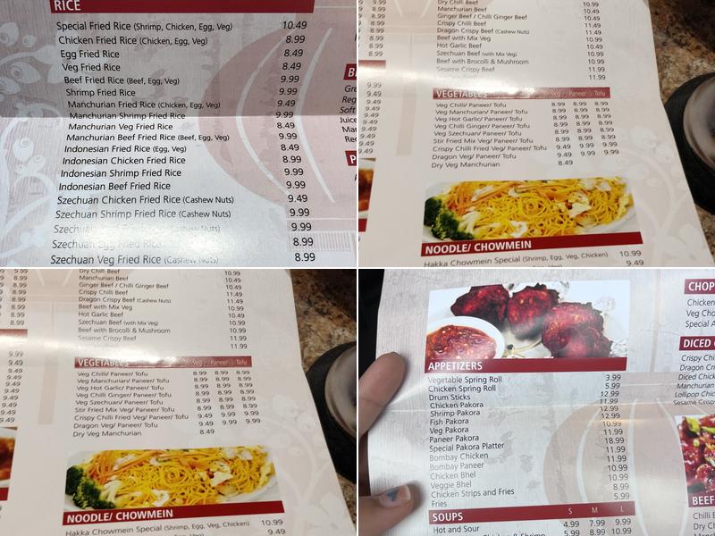 Chopstick House Menu