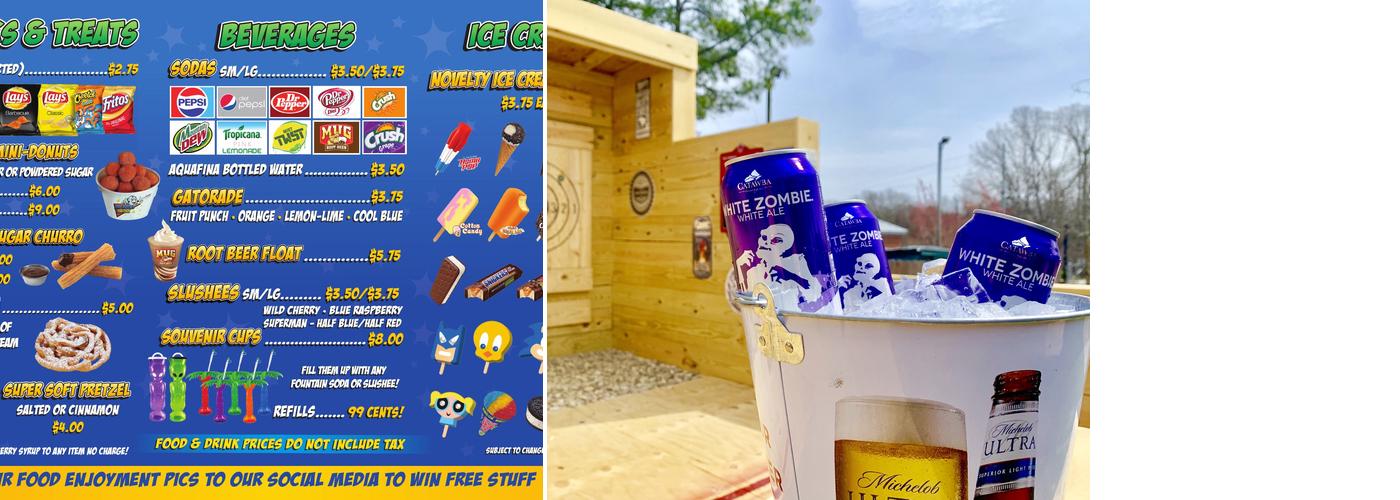 Mr. Stumpy's Axe Throwing & Beer Garden Menu
