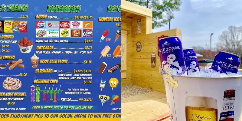 Mr. Stumpy's Axe Throwing & Beer Garden Menu