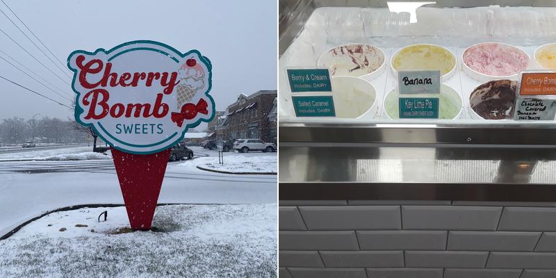 Cherry Bomb Sweets Menu
