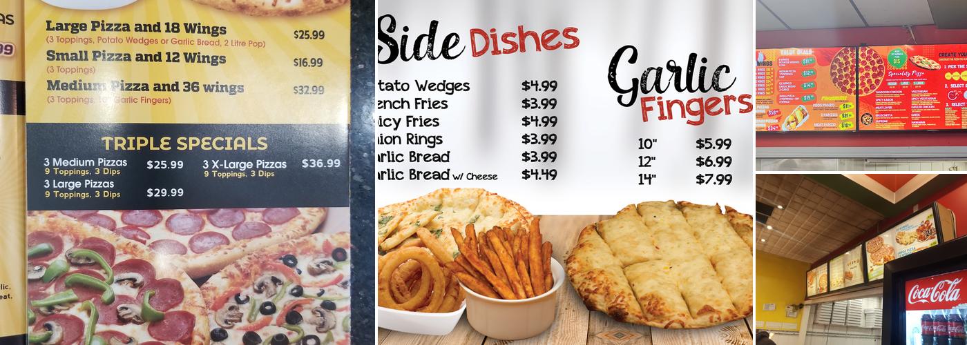 Pizza Pros Menu