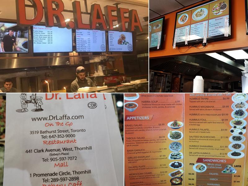 Dr. Laffa Restaurant Menu