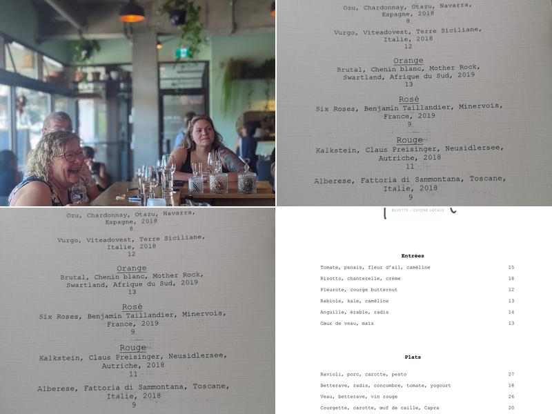 Restaurant Le Rachel Menu