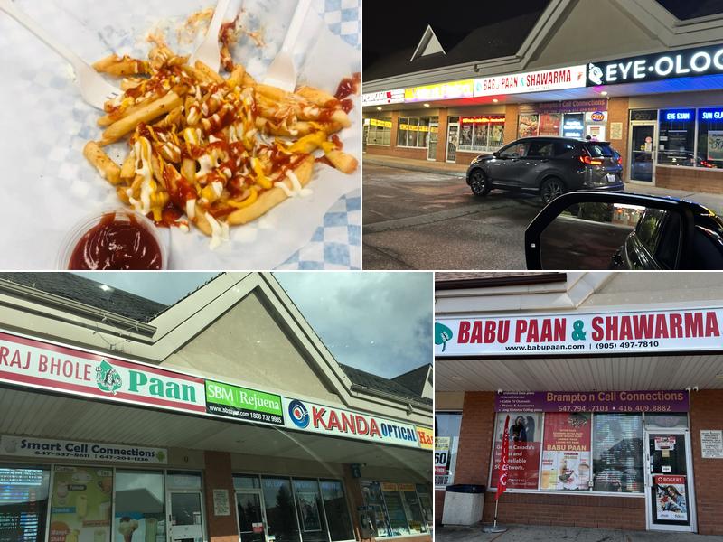Babu Paan 1098 Peter Robertson Blvd, Brampton