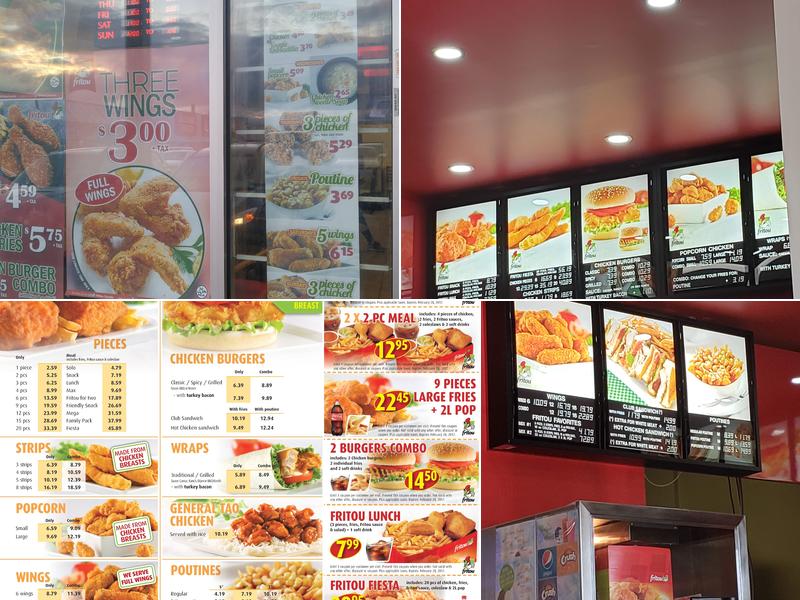 Fritou Menu
