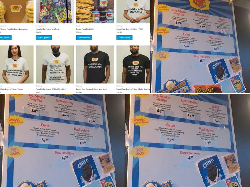 Funnel Cake Express - Event Office Menu