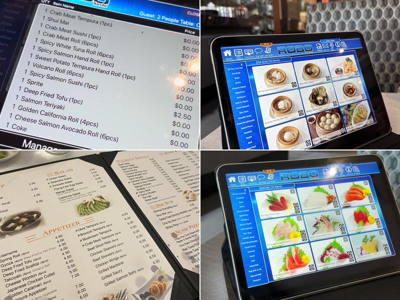 ROBO SUSHI Menu