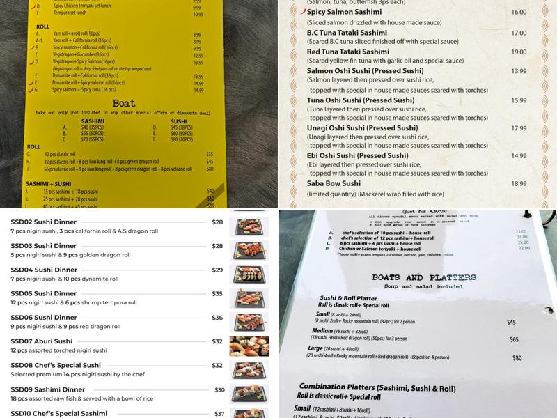 Daeco Sushi - Sushi Platter & Catering Menu