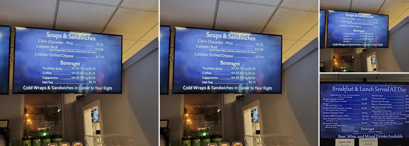The Airport Grill Menu