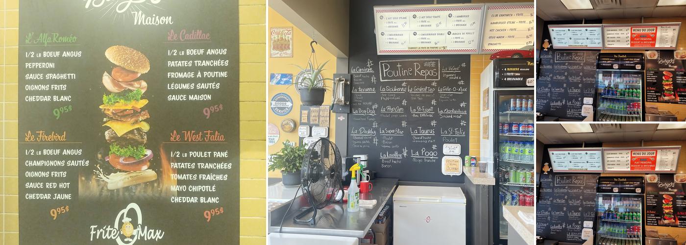 Frite-O-Max Menu