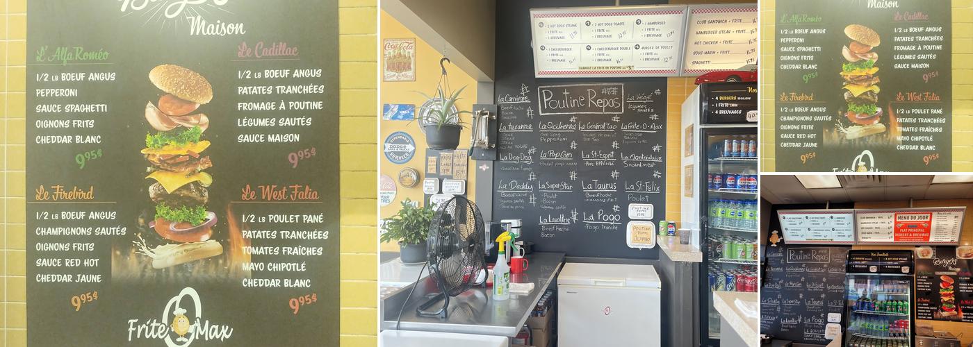 Frite-O-Max Menu