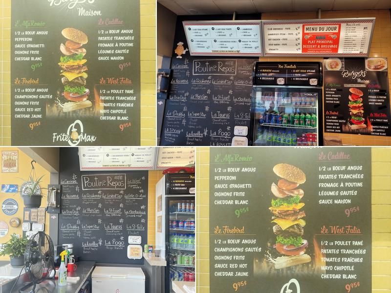 Frite-O-Max Menu