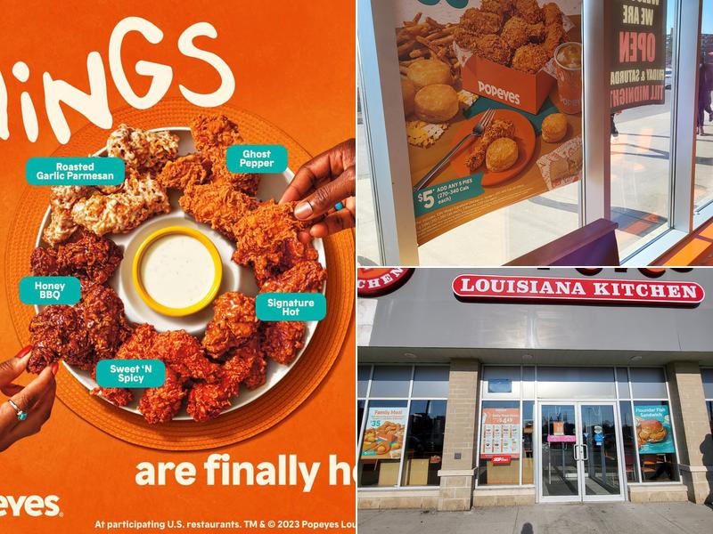 Popeyes Louisiana Kitchen Menu