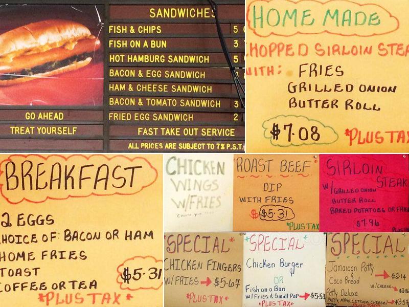 Blue Sky Restaurant And Bar Menu