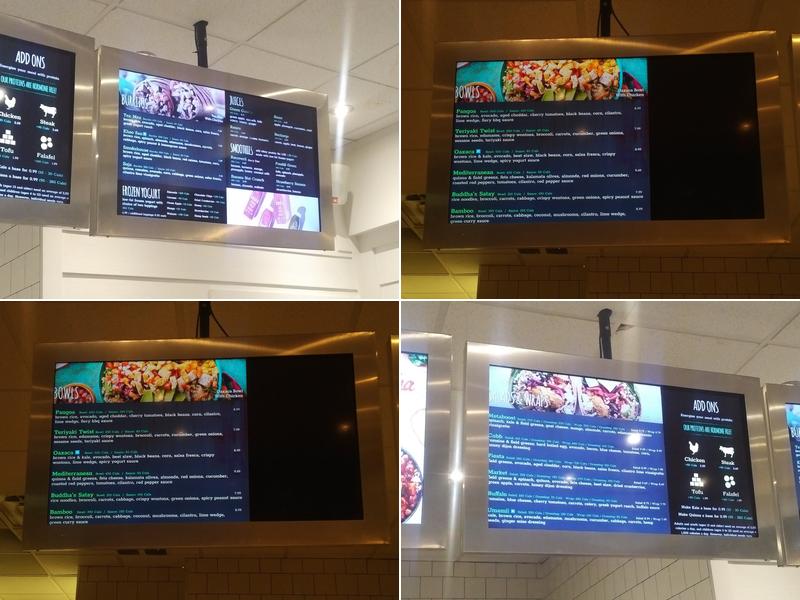 Freshii Menu