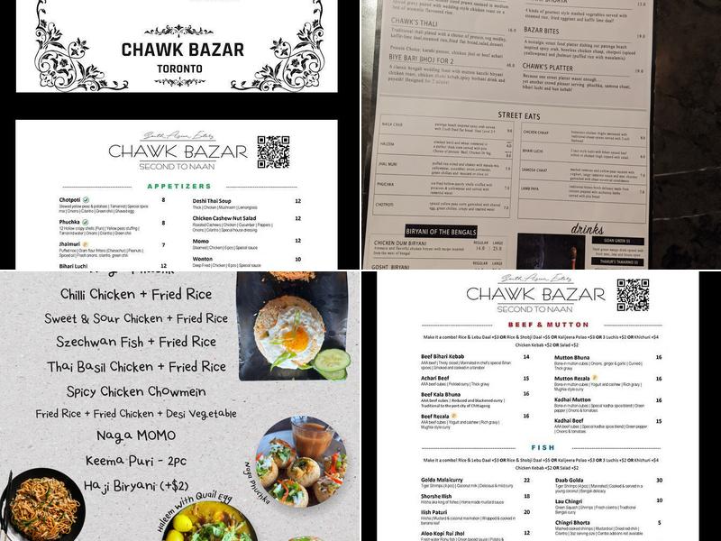 Chawk Bazar Menu