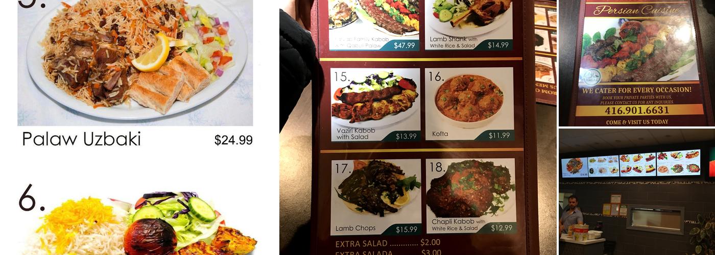 Faryab Restaurant Menu