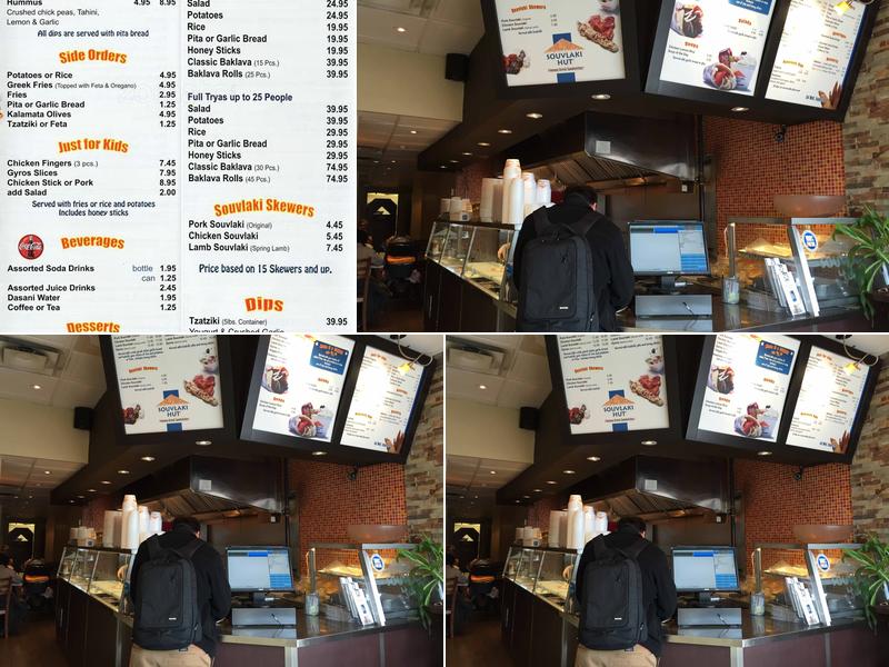 Souvlaki Hut Runnymede Menu