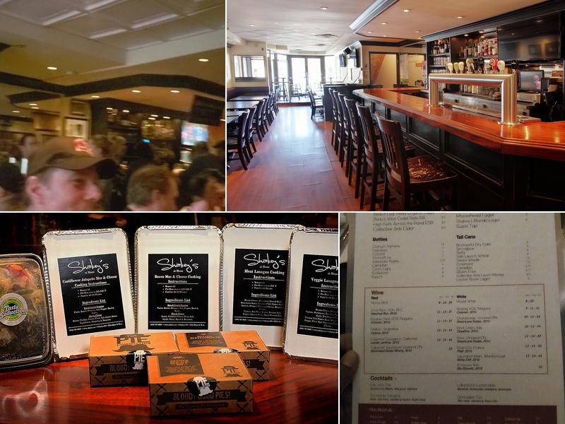 Shakey's Bar & Grill Menu