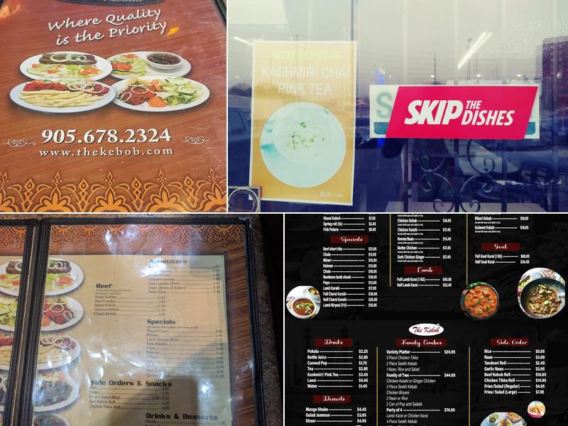 The Kebob Menu
