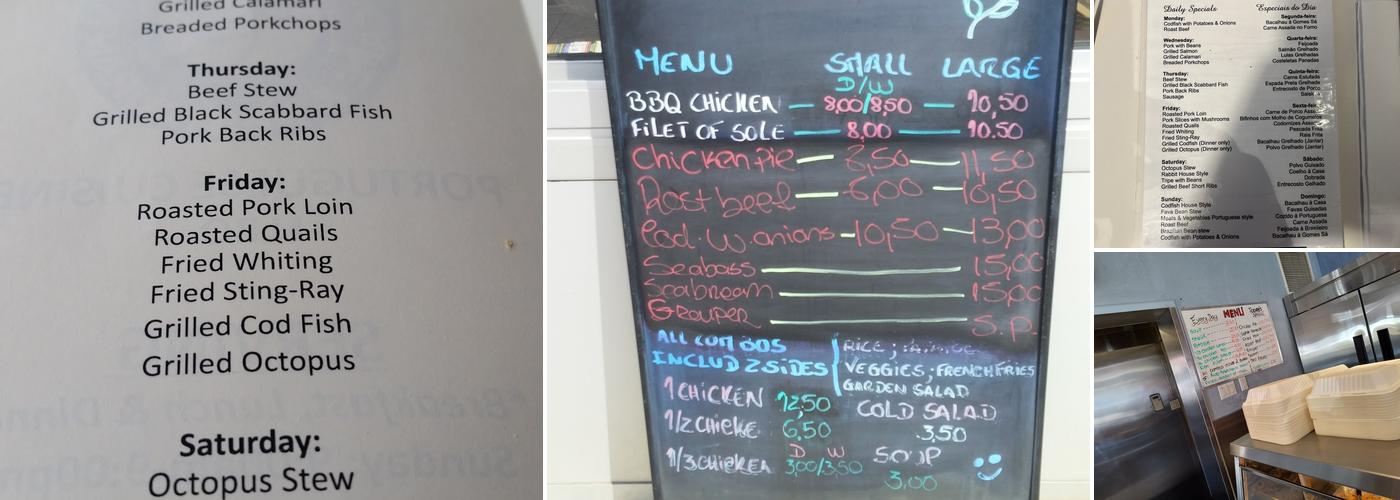 DaRosa Cafe & Restaurant Menu