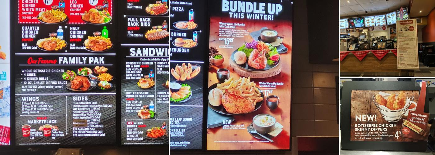 Harvey's Menu