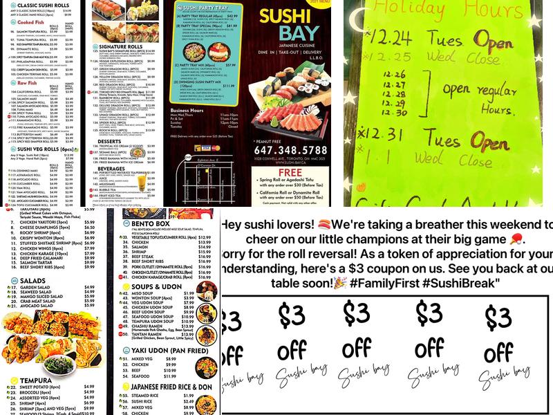 Sushi Bay Menu