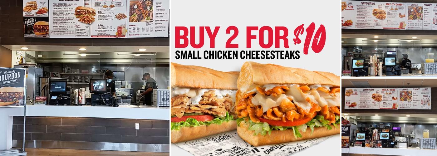 Charleys Cheesesteaks and Wings Menu