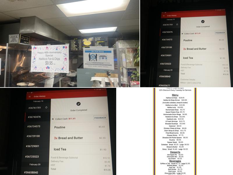 Queensway Fish And Chips Menu