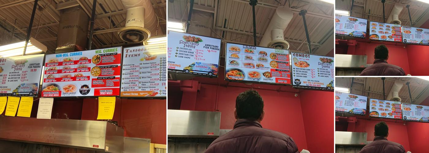 Tandoori Grill Meat Shop Menu