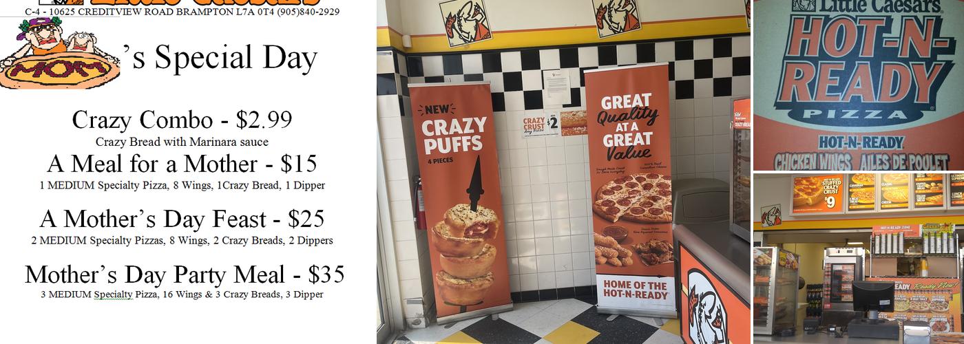 Little Caesars Pizza Brampton Menu