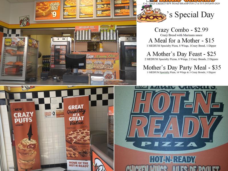 Little Caesars Pizza Brampton Menu