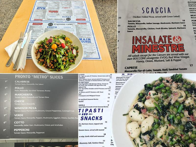 Boccone Trattoria Veloce Menu