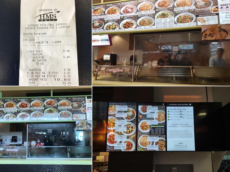 Thai Express Restaurant Toronto Menu