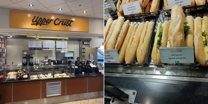 Upper Crust Menu