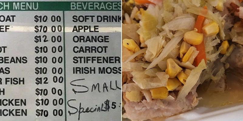 Bigger Restaurant Menu