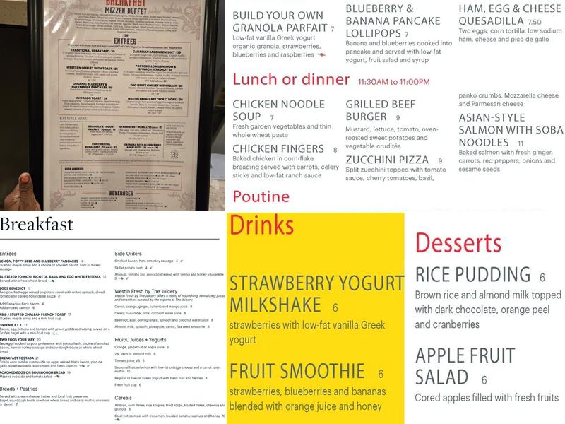 Mizzen Menu