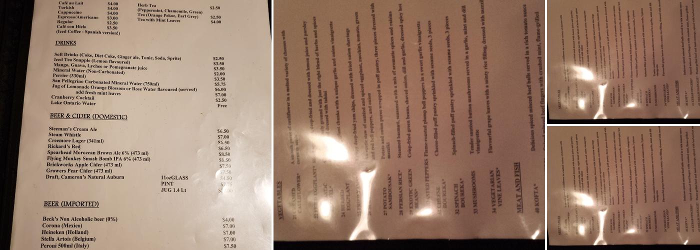 Mezzetta Restaurant & Tapas Br Menu