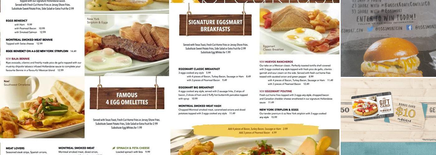 Eggsmart Menu
