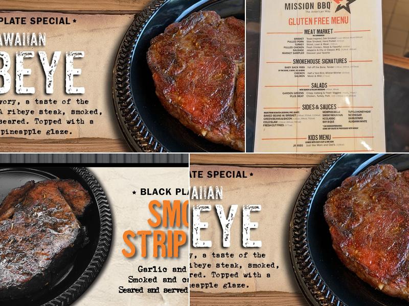 MISSION BBQ Menu