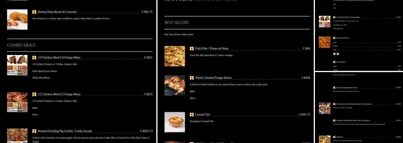 Rei Do Churrasco Menu