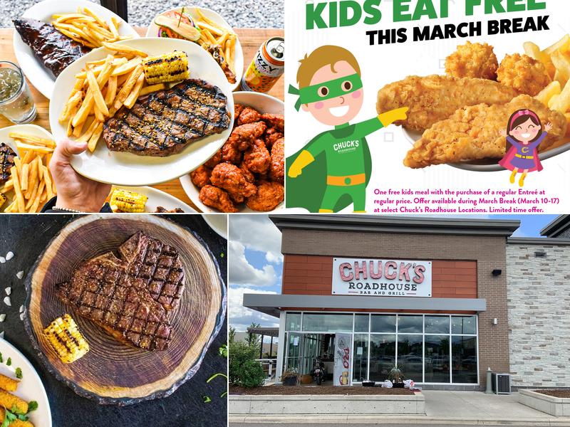 Chuck's Roadhouse Bar & Grill 174 Clair Rd E, Guelph