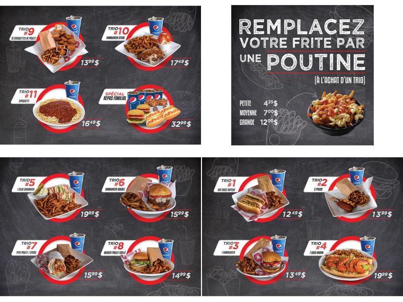 La Belle Province Menu