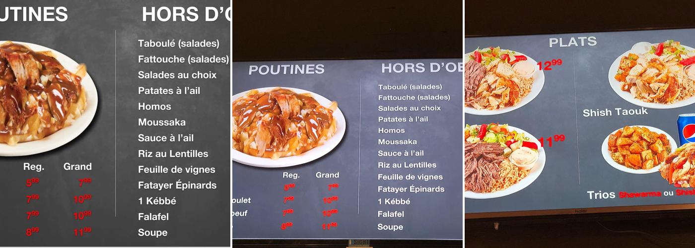 Basha Menu