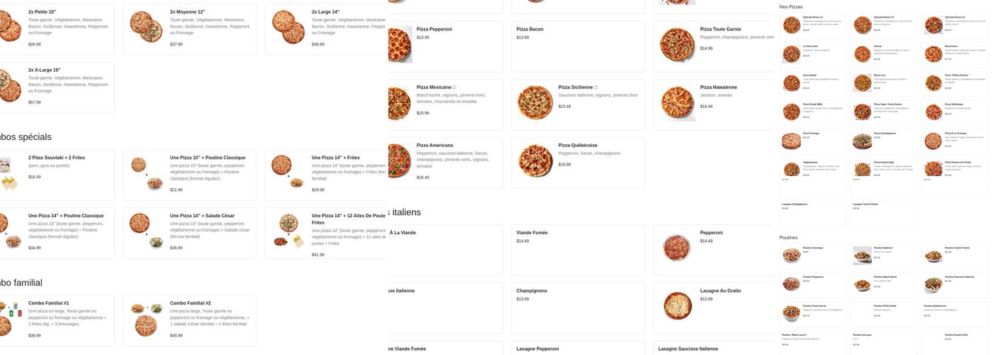 Bravo Pizzeria Inc Menu