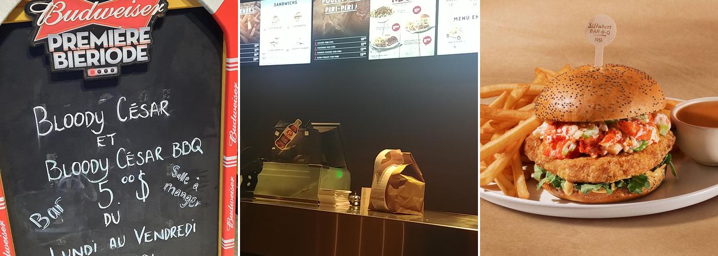 Rôtisserie St-Hubert Menu