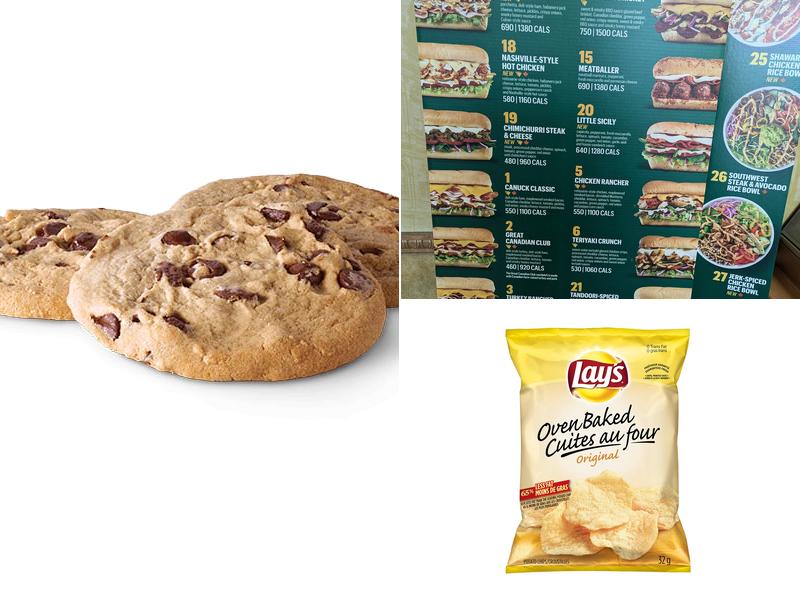 Subway Menu