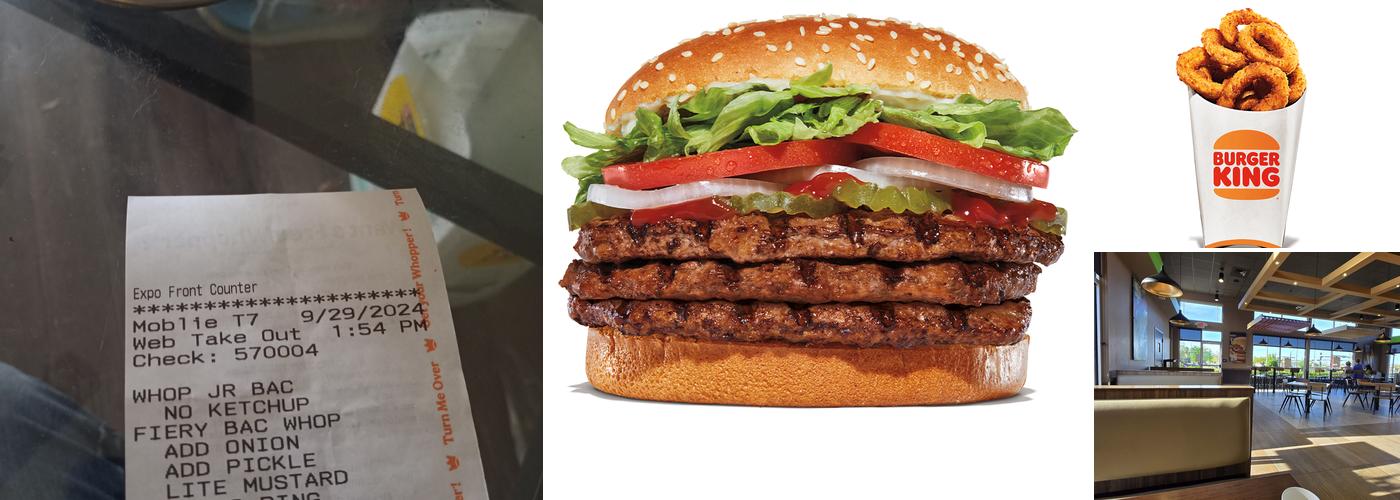 Burger King Menu