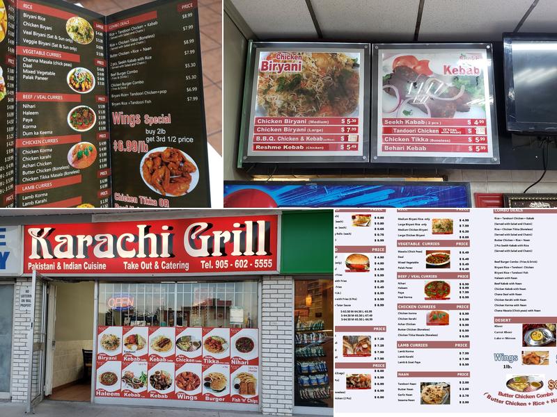 Karachi Grill Menu