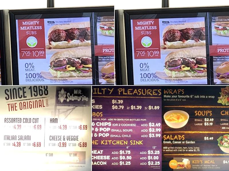 Mr.Sub Menu